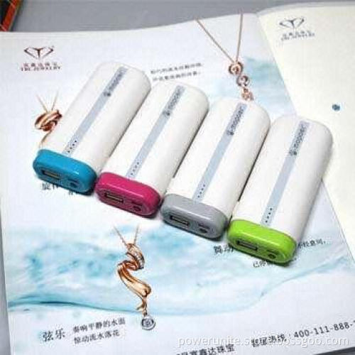 Best Selling Popular Colorful Portable Charger/Power Bank with 5,200mAh Capacity